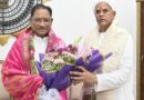 मुख्यमंत्री श्री साय से पं.श्री रविशंकर जी महाराज रावतपुरा सरकार ने की सौजन्य मुलाकात