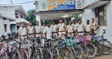 बच्चों की साइकिल चोरी करने वाले आरोपी को सक्ती पुलिस ने किया गिरफ्तार…
